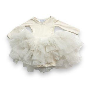 iloveplum Cream Long Sleeve Tutu